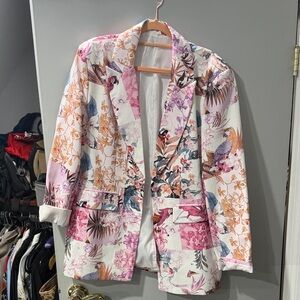 Floral Women's Blazer